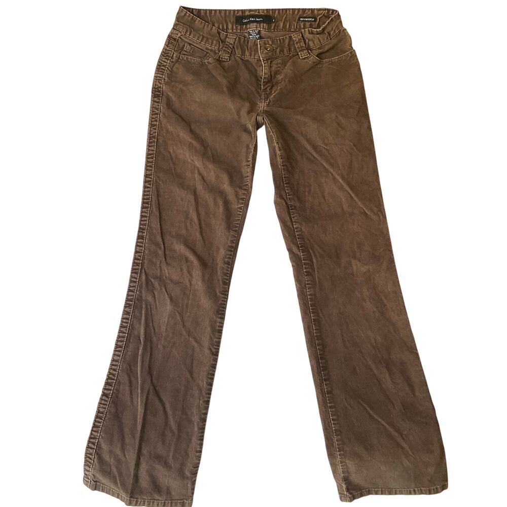 Calvin Klein Jeans Brown Straight Leg Women